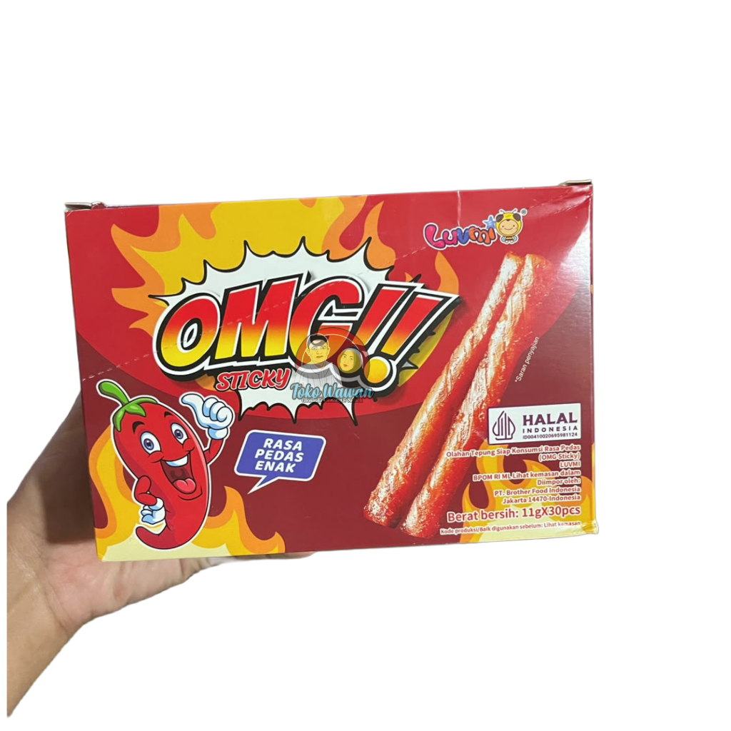 LATIAO OMG LUVMI MERAH 1BOX ISI 30PCS