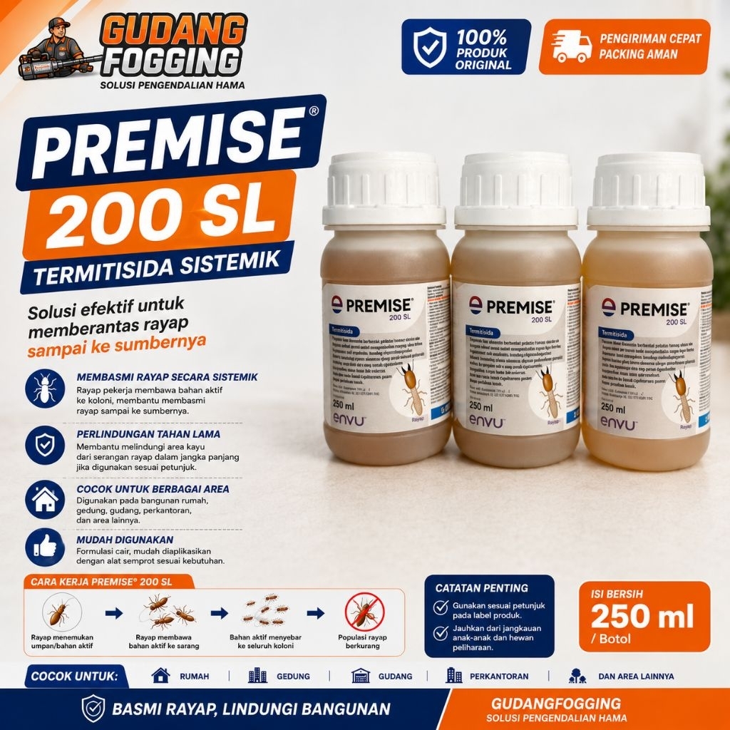 Premise 200 SL Original Insektisida Pengendali Rayap Cair Imidakloprid 200 SL