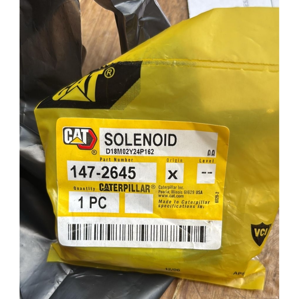 SOLENOID 147-2645 CAT 1472645