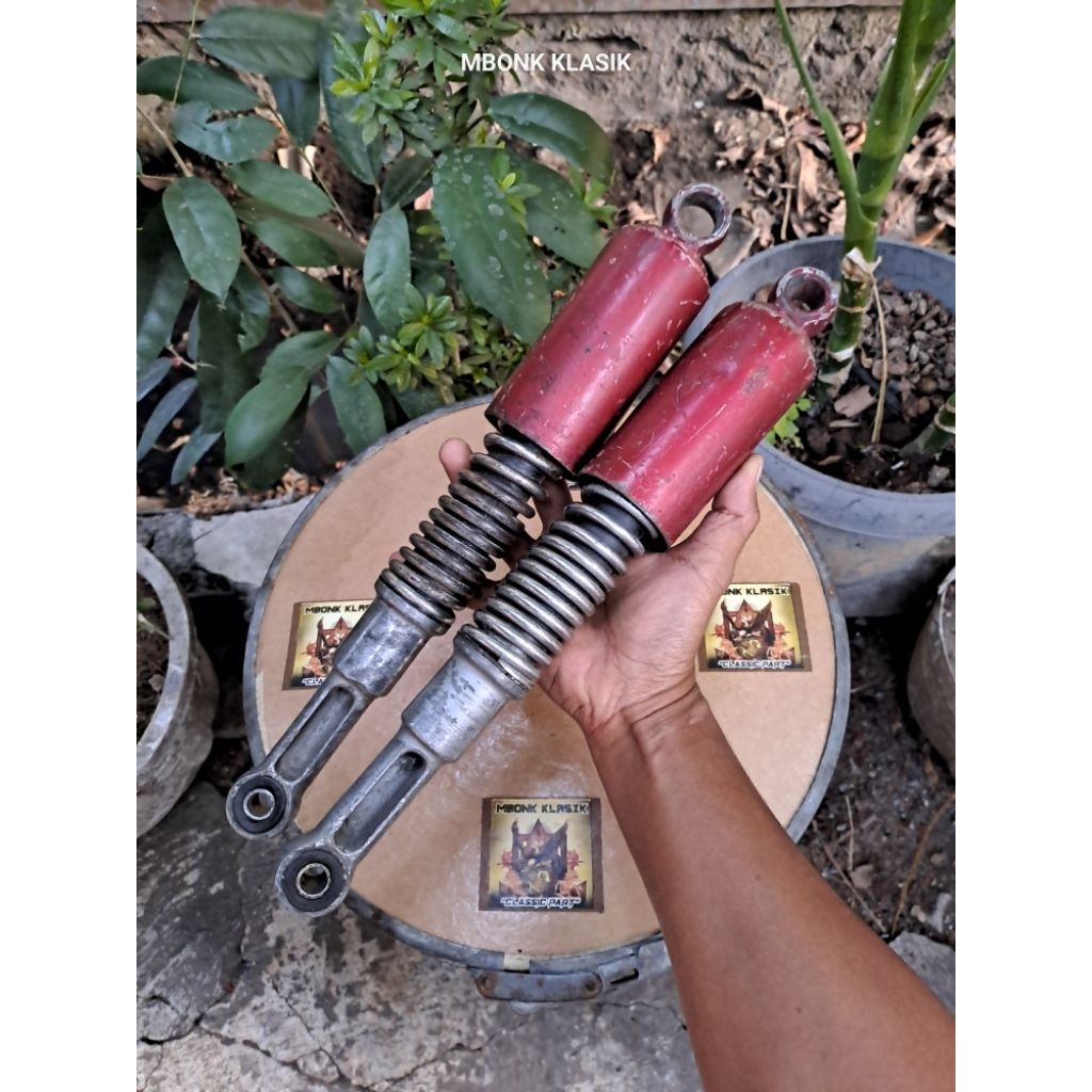 shock honda s90 s90z s110 benly ORIGINAL shock belakang s90 s90z skok s90 s90z shockbreaker s90 s90z