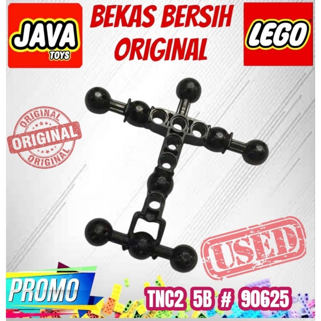 LEGO PART ORI TECHNIC ( TNC2 5B # 90625 ) LEGO Large Figure Skeletal, Torso Medium Bekas Layak Pakai