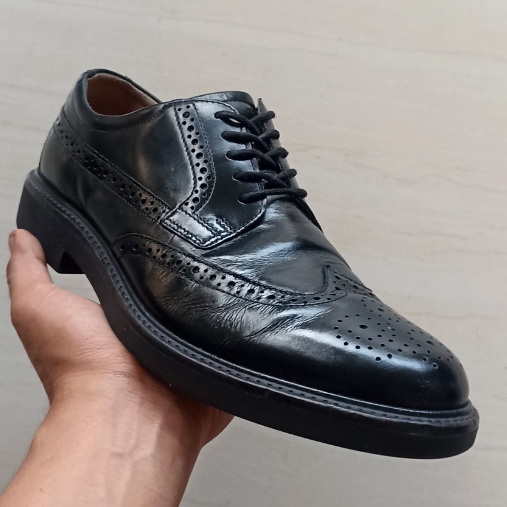 ECCO MENS METROPOLE LONDON WINGTIP LEATHER