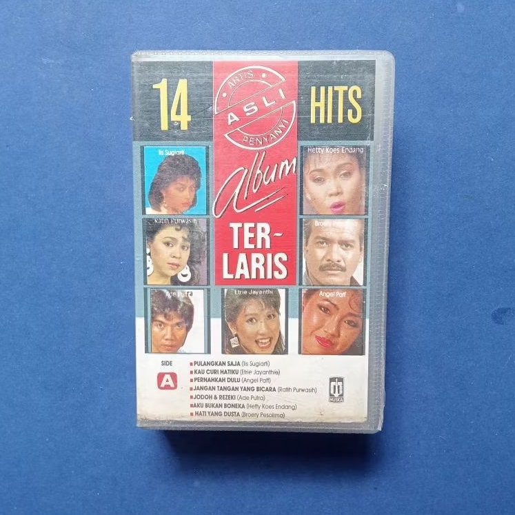 Kaset Pita 14 Hits Album Terlaris Prod PT Musica Studio's