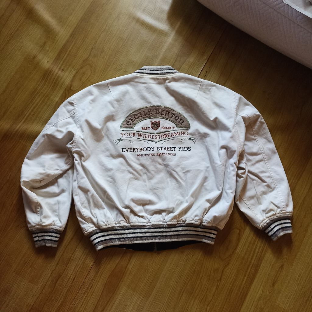 Flandre reversibel varsity jacket