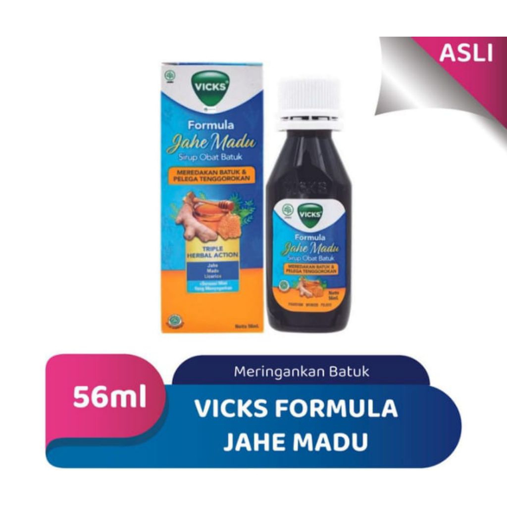 VICKS FORMULA 44 JAHE MADU 56 ML