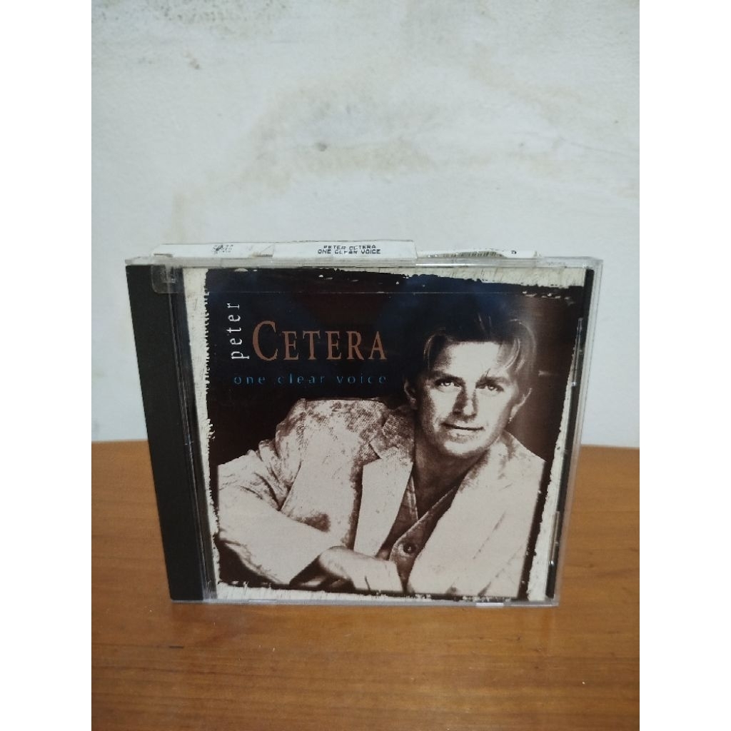 CD Peter Cetera - One Clear Voice (Original US Press 1995 Impor) - Lab Imaji Preloved