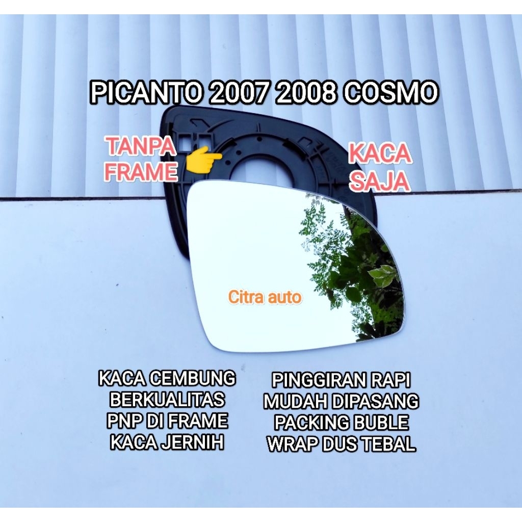 KACA SPION KIA PICANTO 2008 COSMO
