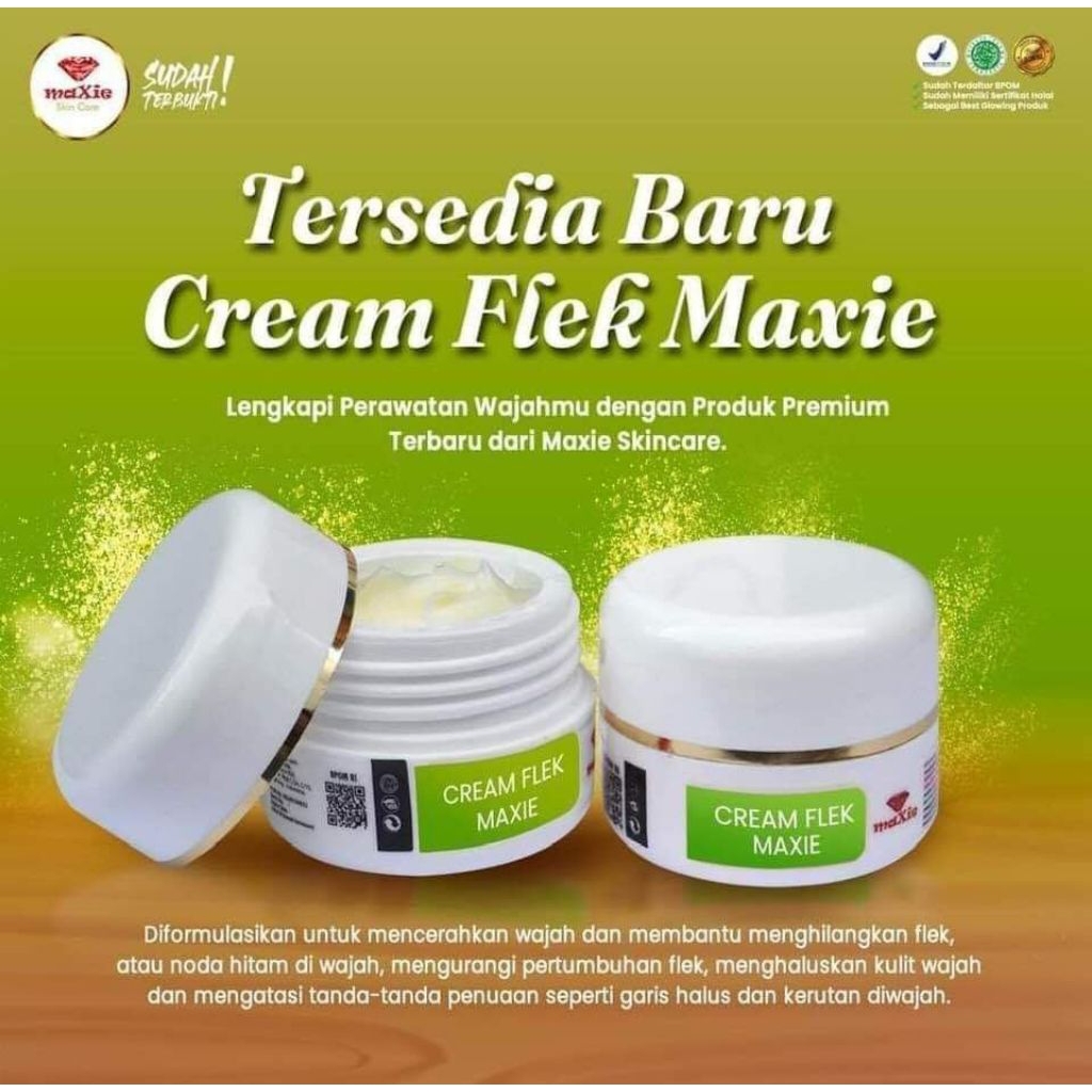 MAXIE GLOW SALEP / CREAM FLEK MAXIE GLOW