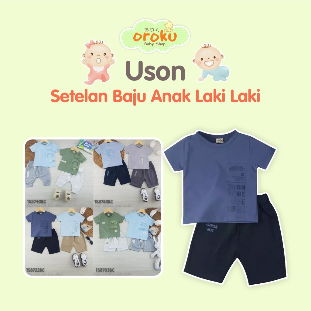 USON SETELAN BAJU ANAK LAKI LAKI / SETELAN ANAK LAKI