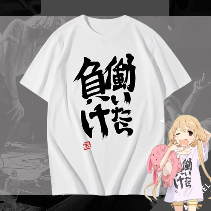 Kaos Anzu Futaba Idolmaster Kaos Anime Unisex Pria Wanita / T-shirt Anzu Futaba / Baju Bahan 100% Co