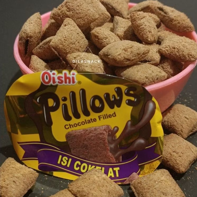 Snack kiloan pillows coklat Snack ringan makanan ringan