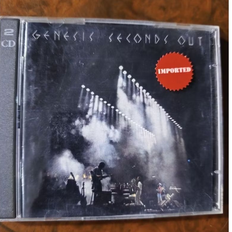 CD Musik original GENESIS Seconds Out isi 2 disk