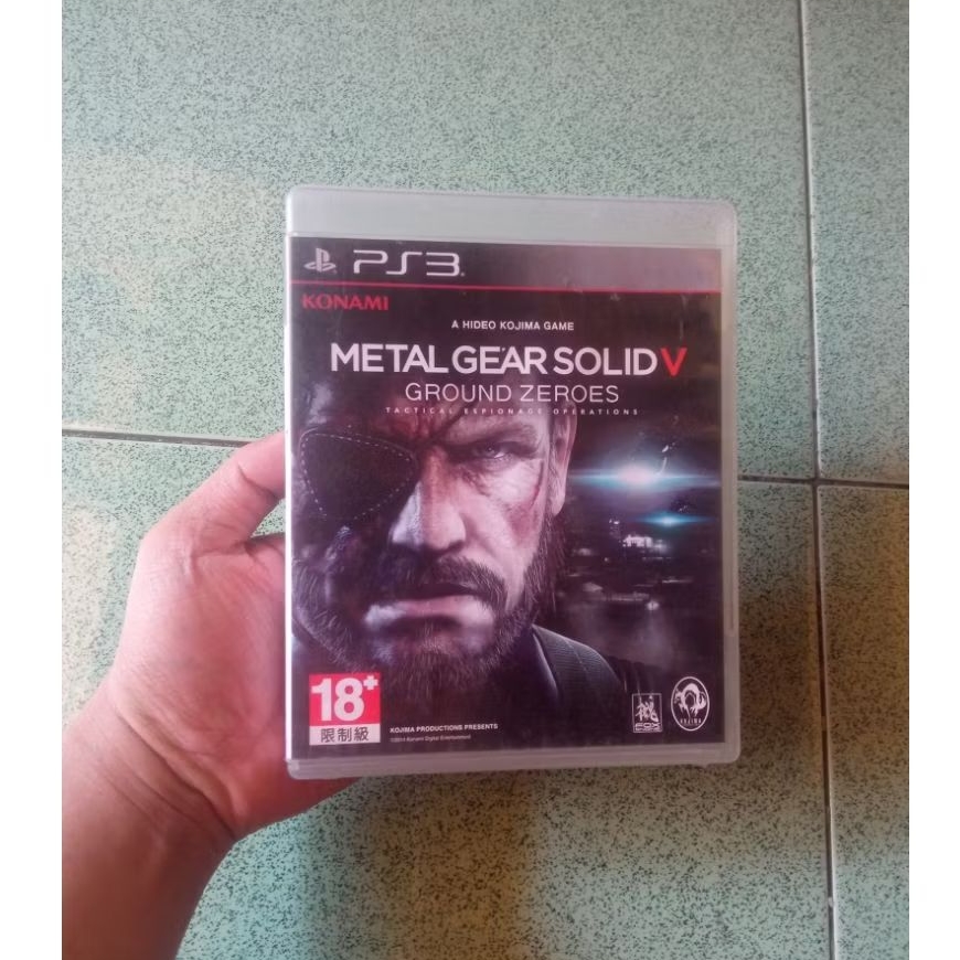 Metal gear solid V ground zero PS3