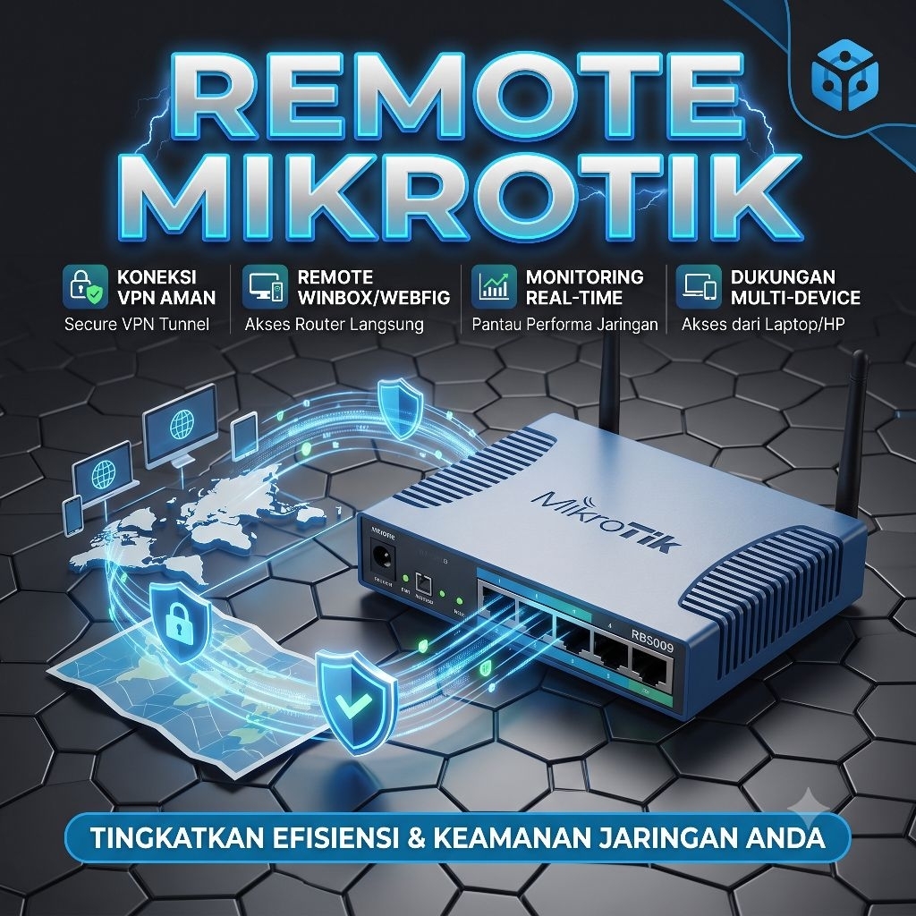 Remote Mikrotik Online - VPN MIKROTIK