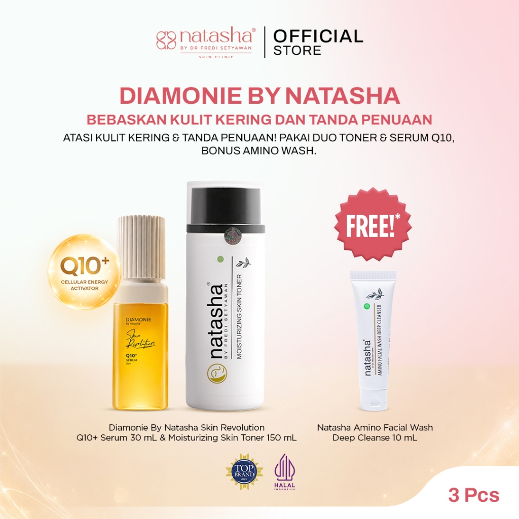 [Exclusive] Diamonie Serum + Natasha Skincare Series