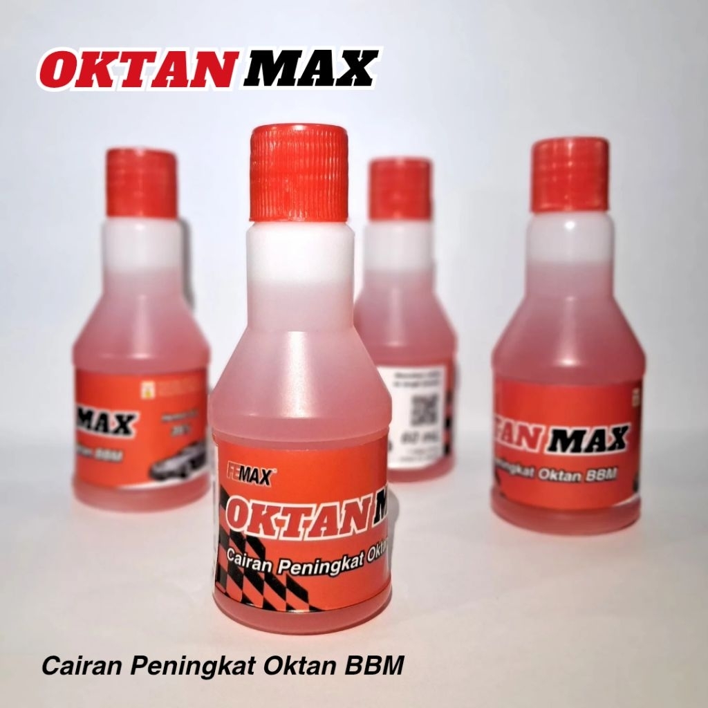 OctanMax Peningkat Kualitas Oktan Pertalite - Penghemat Motor Mobil - Cairan Aditif Oktan