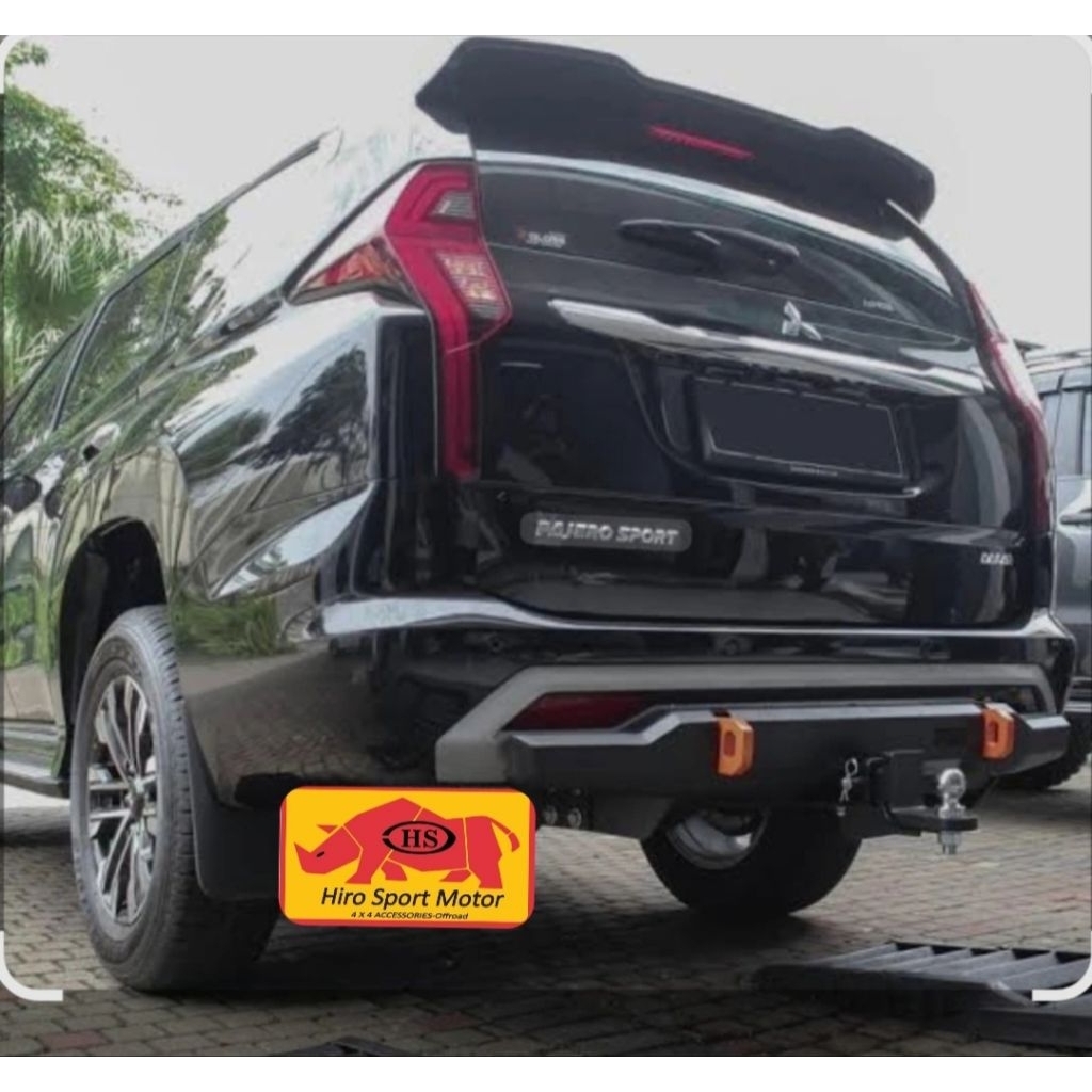 towing bumper belakang piak pajero sport facelife 2021-2026