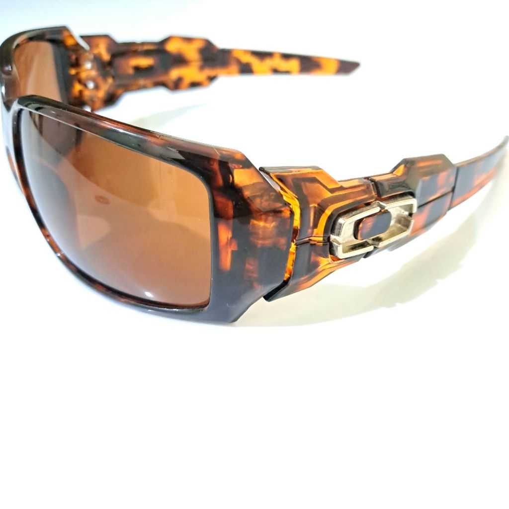 LIMITED EDITION Oakley Oil Rig/Drum Tortoiseshell Y2K Kacamata Fashion Sunglasses