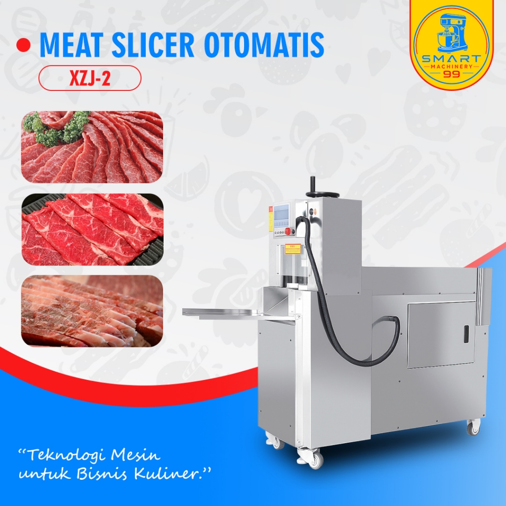 Meat slicer otomatis-2gulung // Meat Slicer // Mesin Pemotong Daging // Mesin Potong Daging Beku // 