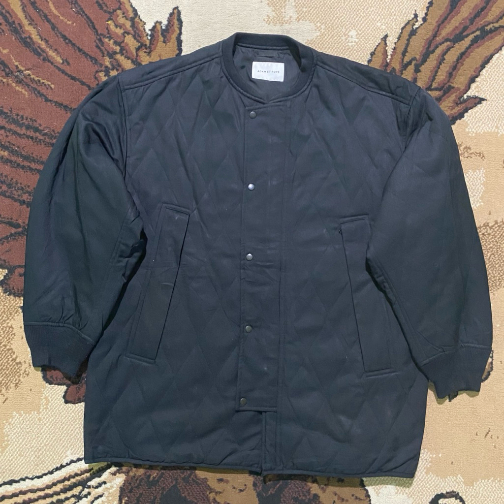 ADAM ET ROPE JAKET BOMBER (Wind Proof & Protection Against Cold)| UNISEX/ PRIA/ WANITA/ CASUAL/ FORM