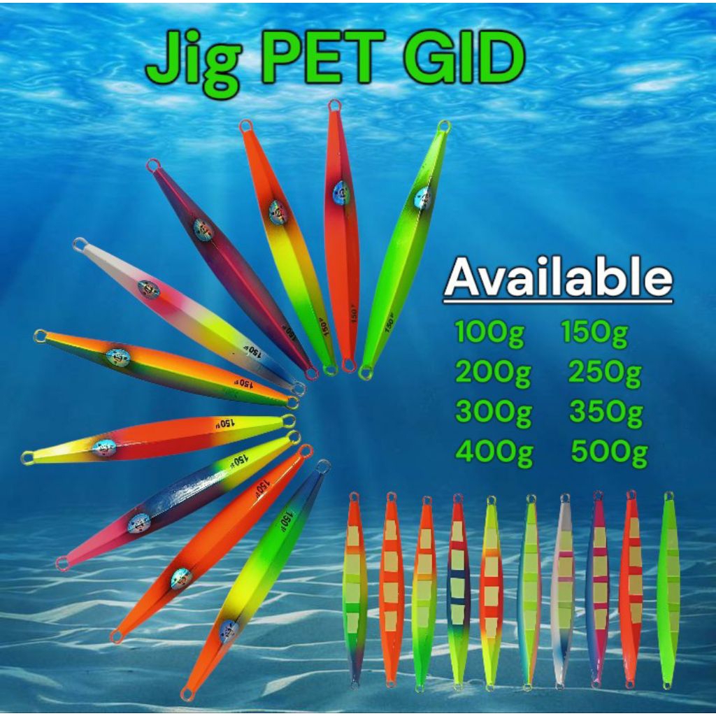 jig pet GID tokayo 100gr - 500gr