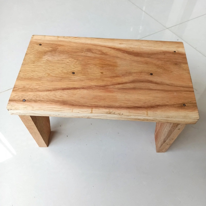 Dingklik Kayu Kursi Jongkok Bangku Pendek Kayu Solid Minimalis