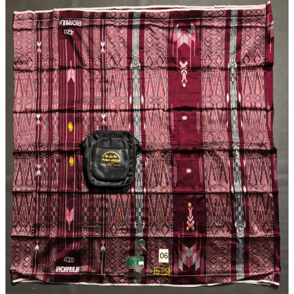 SARUNG SUPER HIDAYAT 210, RAJAMULIA, MULIA 140,  SARUNG SUTERA ,MESRES, SONGKET JAHITAN TENGAH ATBM,