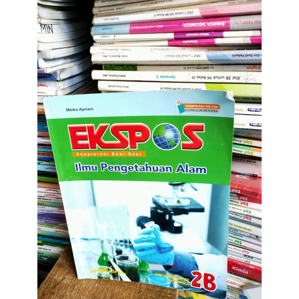 ekspos IPA SMP kelas 2 b ORI bekas