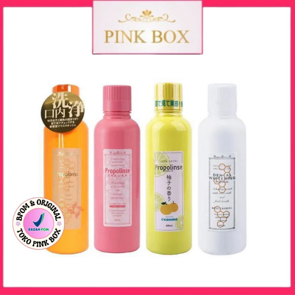 [PINKBOX] Propolinse Oral Mouthwash 600Ml & 150ml