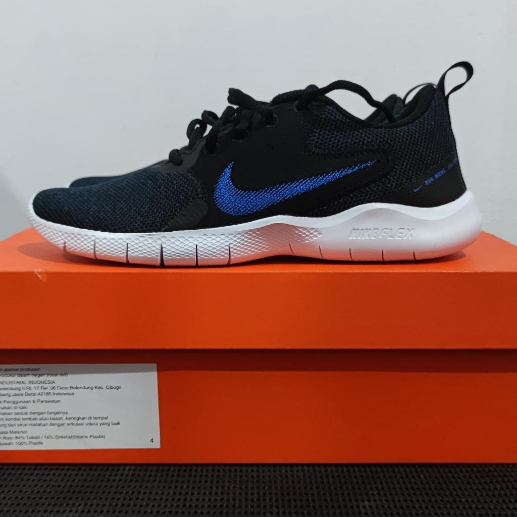 Nike Flex Experience RN 10 Black Hyper Royal Noir