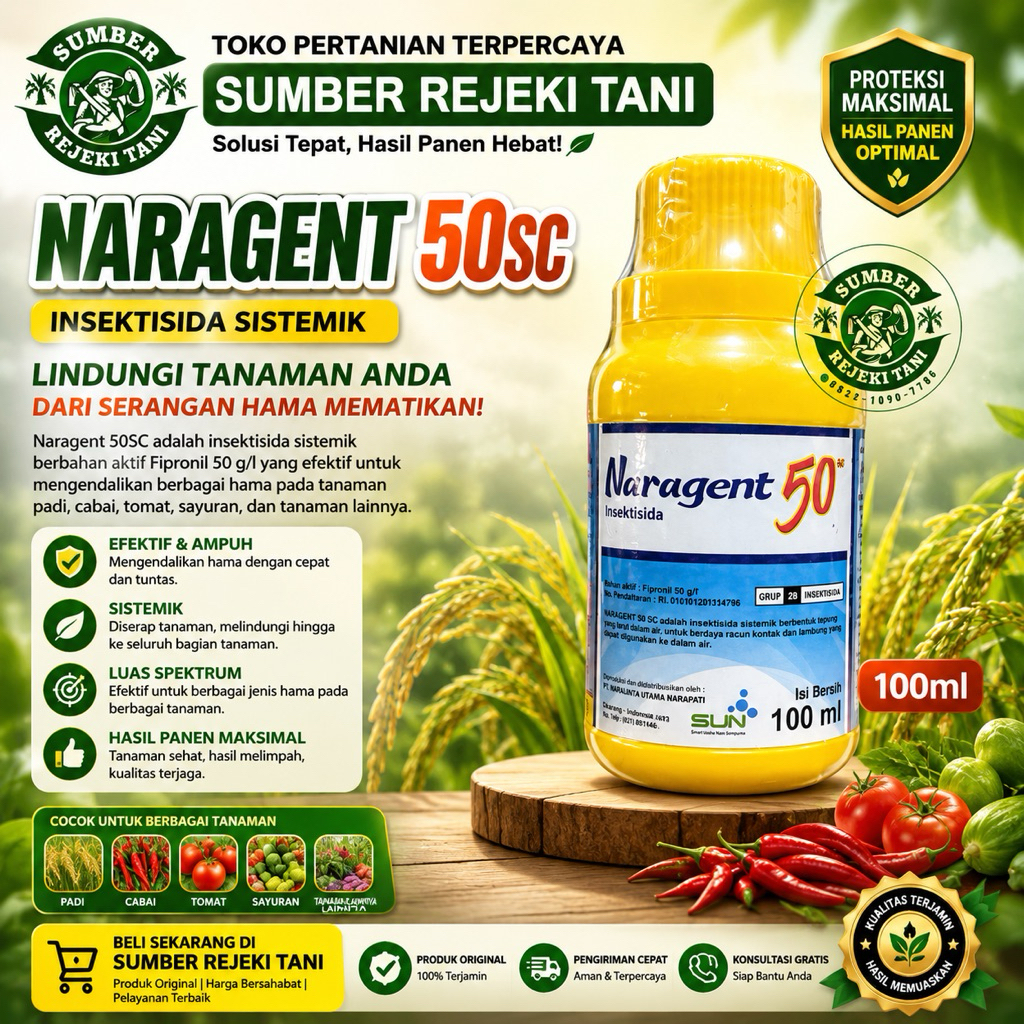 Insektisida Naragent 50sc 100ml