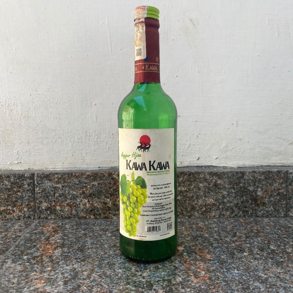 Botol Bekas minuman Kawa Kawa Kapasitas 600 ml