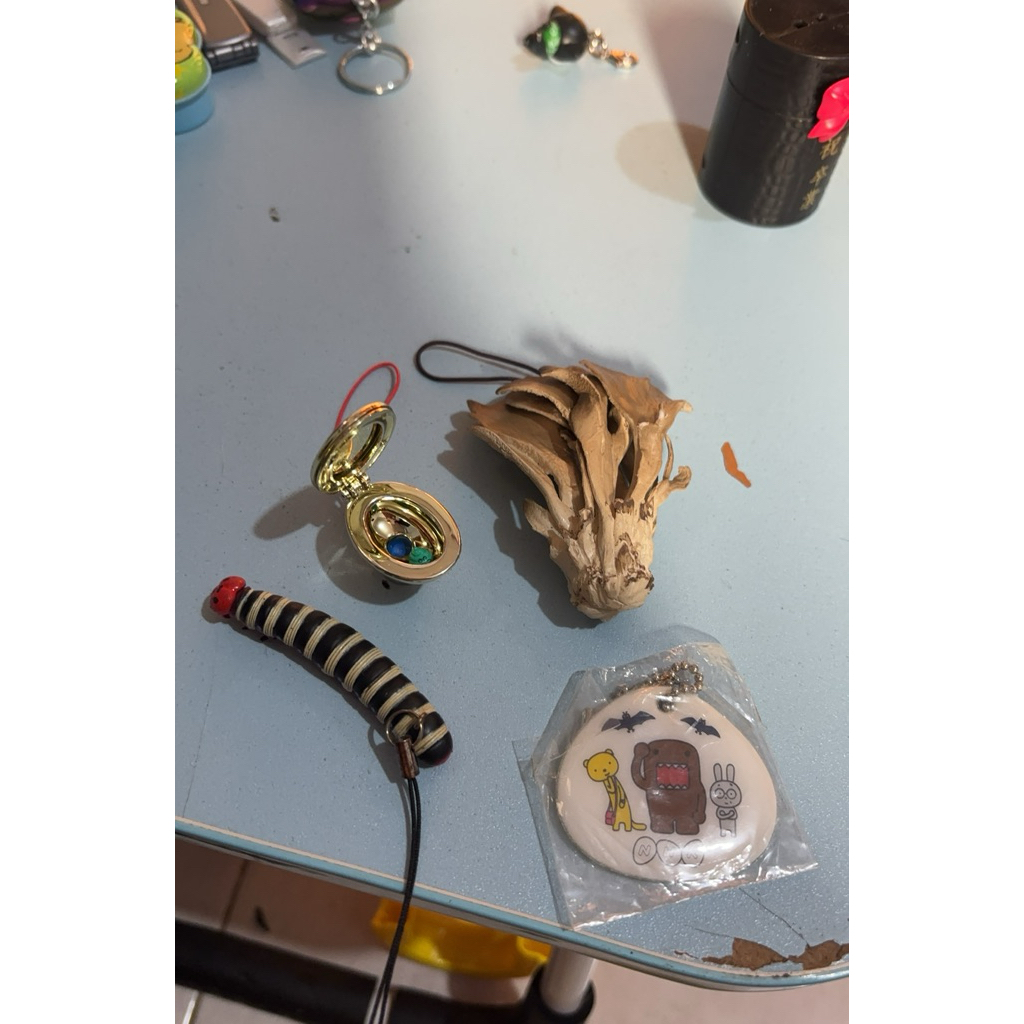 [READ DESCRIPTION] COD ASAL AMANAH Trinkets Gotochi Strap Ulet Caterpillar Strap Toilet Keychain str