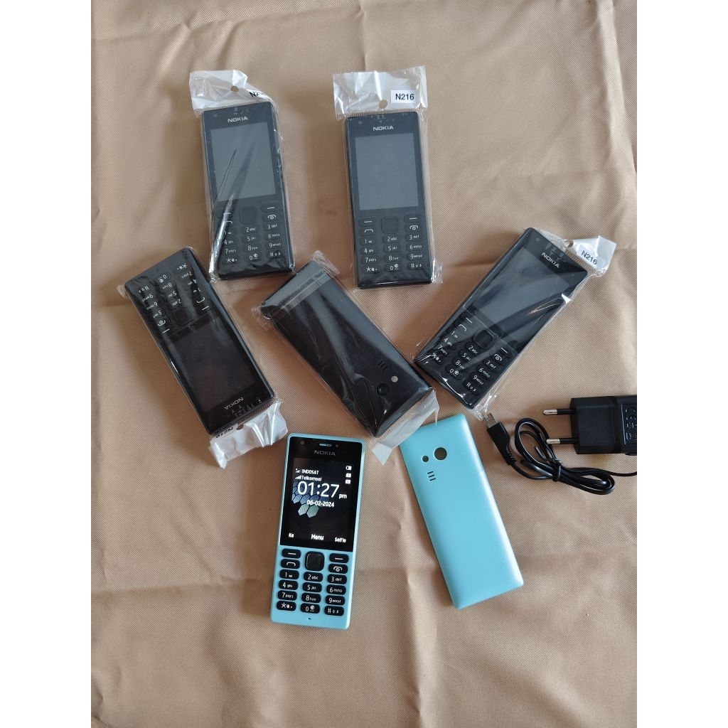 Nokia 216 Selfie Dual SIM Second Original Hp