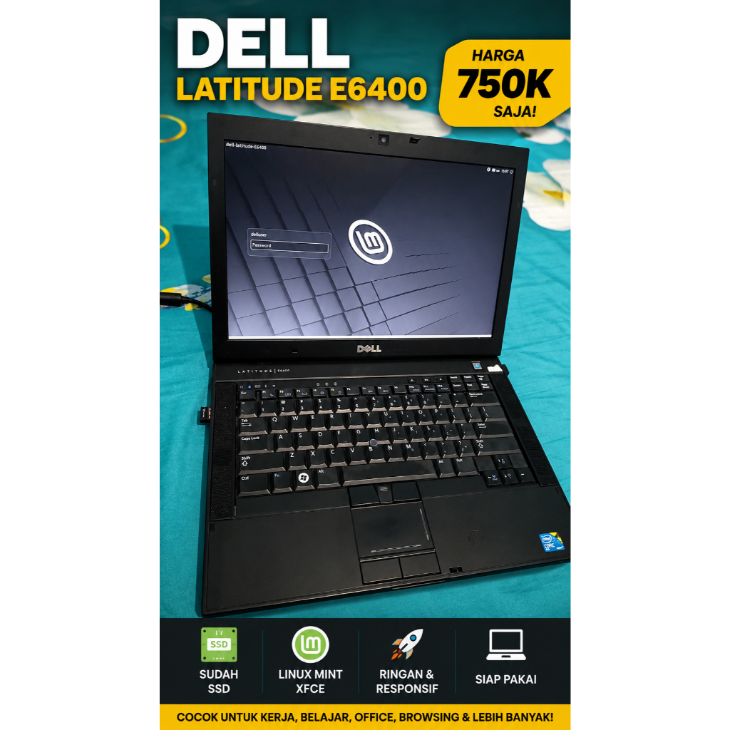 Laptop Dell Latitude E6400