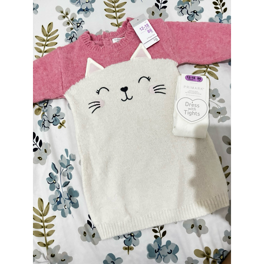Primark Baby Dress and Tights
