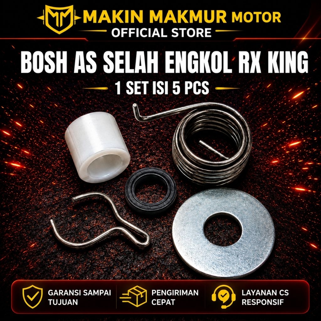 Bos As Selah Engkol RX King 1 Set 5 PCS Bushing As Selah Engkol Yamaha RX King