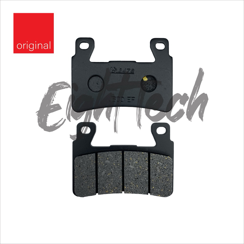 Kampas rem depan Honda CB 400 1000 1100 1300 CBR 600 Goldwing F6B GL 1800 ZX-6R Tokico