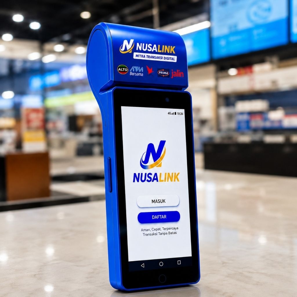 MESIN EDC ANDROID T1 NUSALINK