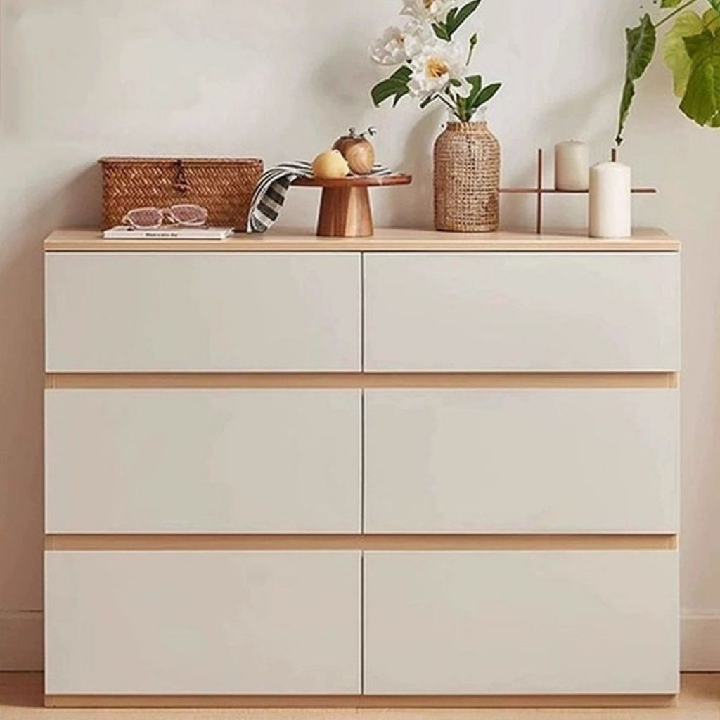 Lemari Laci Kayu Putih Minimalis - Desain Modern, Tahan Lama, Mudah Dirakit
