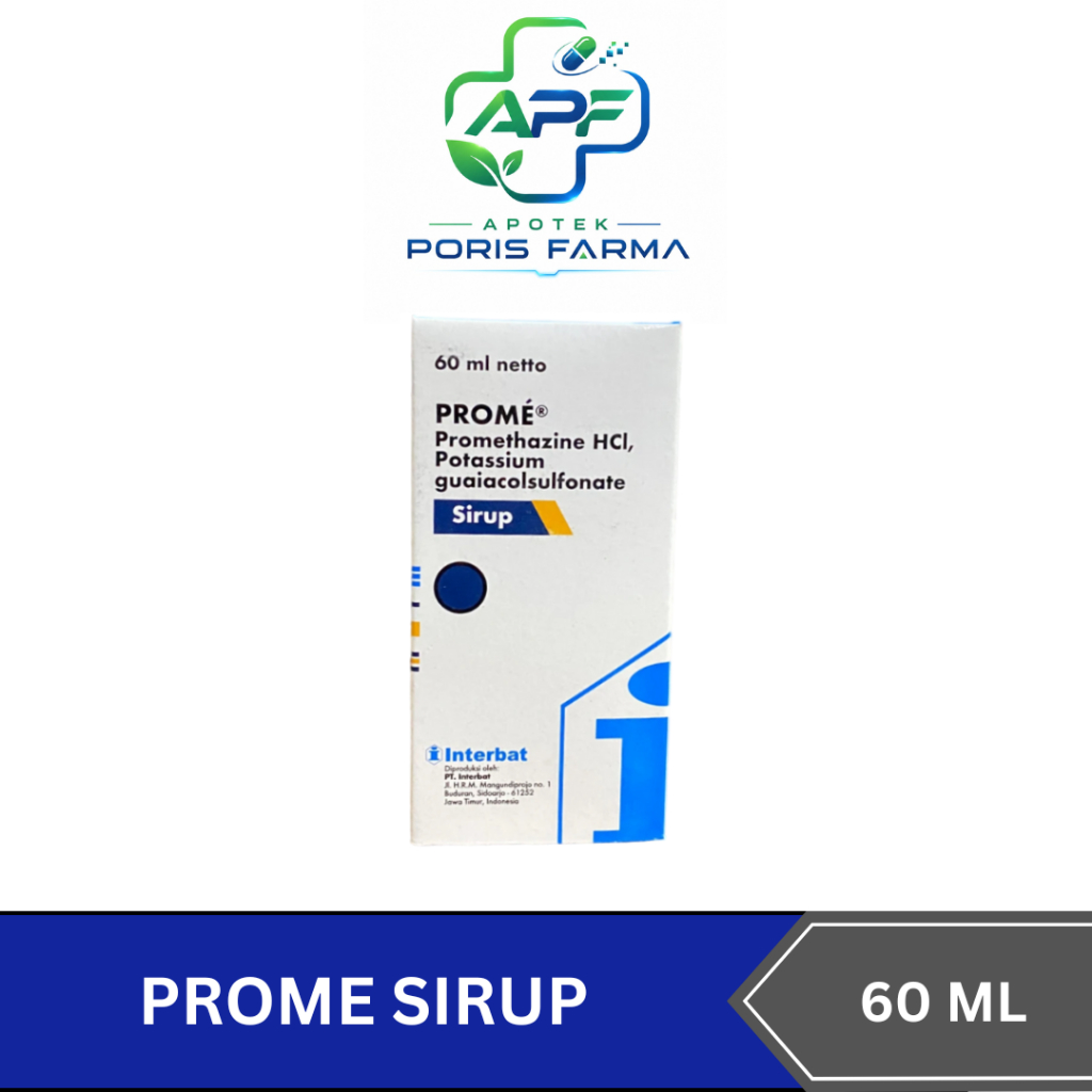 Prome Sirup 60 ml (Obat Batuk Alergi)