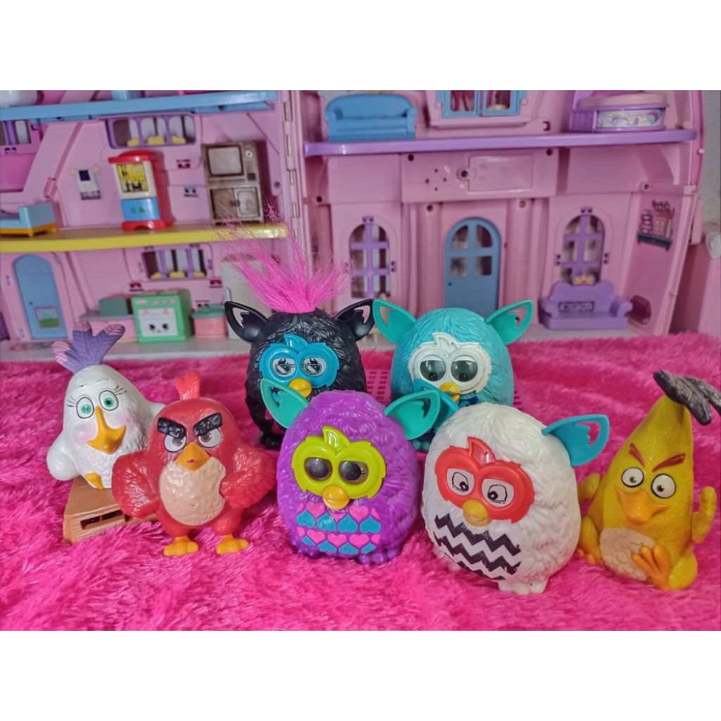 figure furby boom X angry bird (take all 35k)