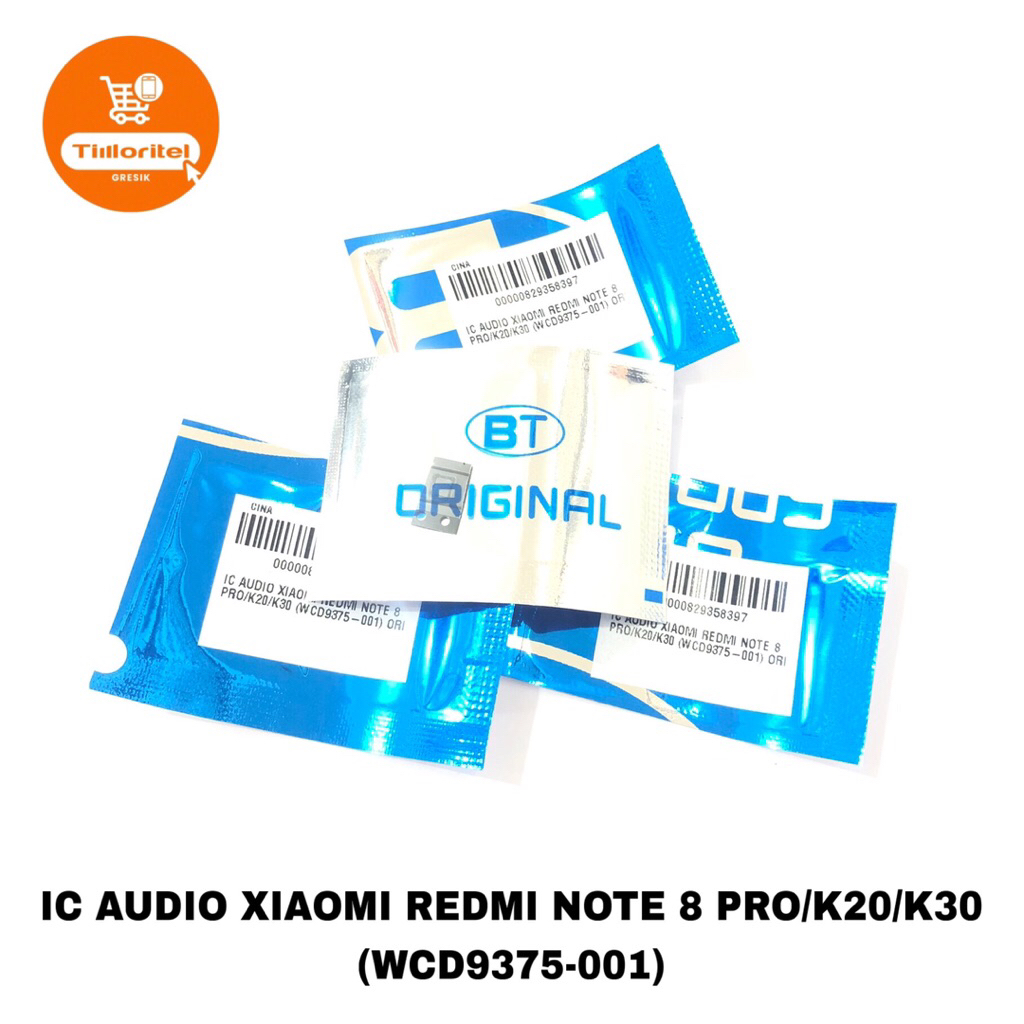 IC AUDIO (WCD9375-001) ORI XIAOMI REDMI NOTE 8 PRO/K20/K30