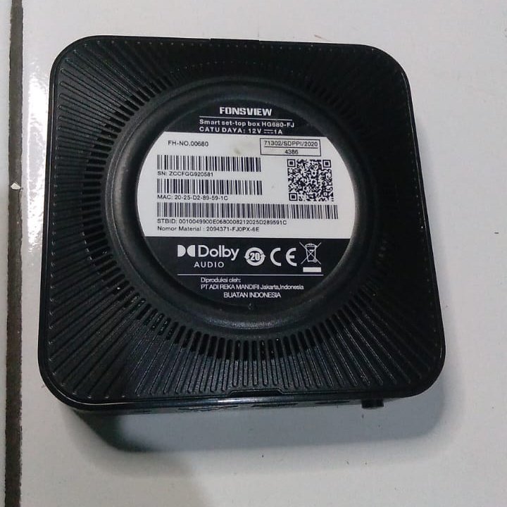STB  Android  seri HH 680 FJ