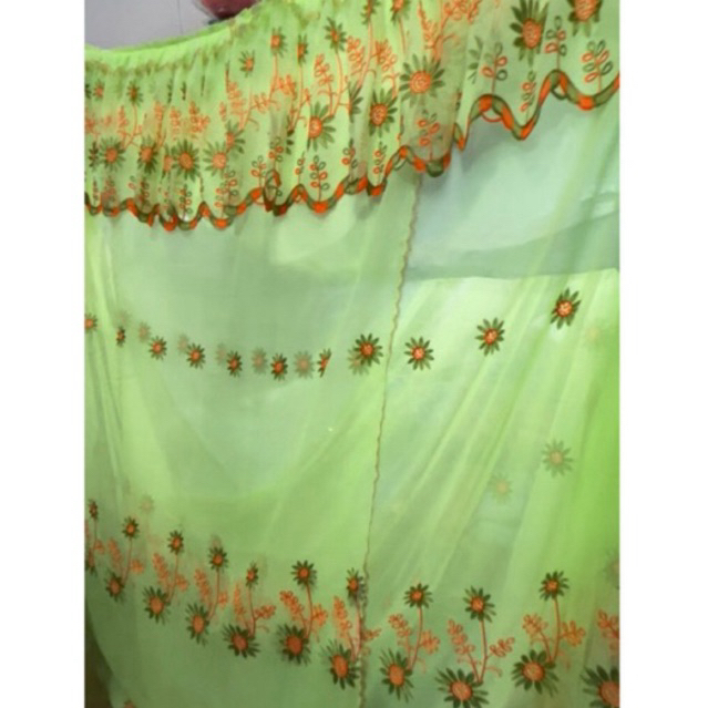 Kelambu sari india pintu 1 ukuran besar muat ranjang no. 1 kurleb 180 x 200