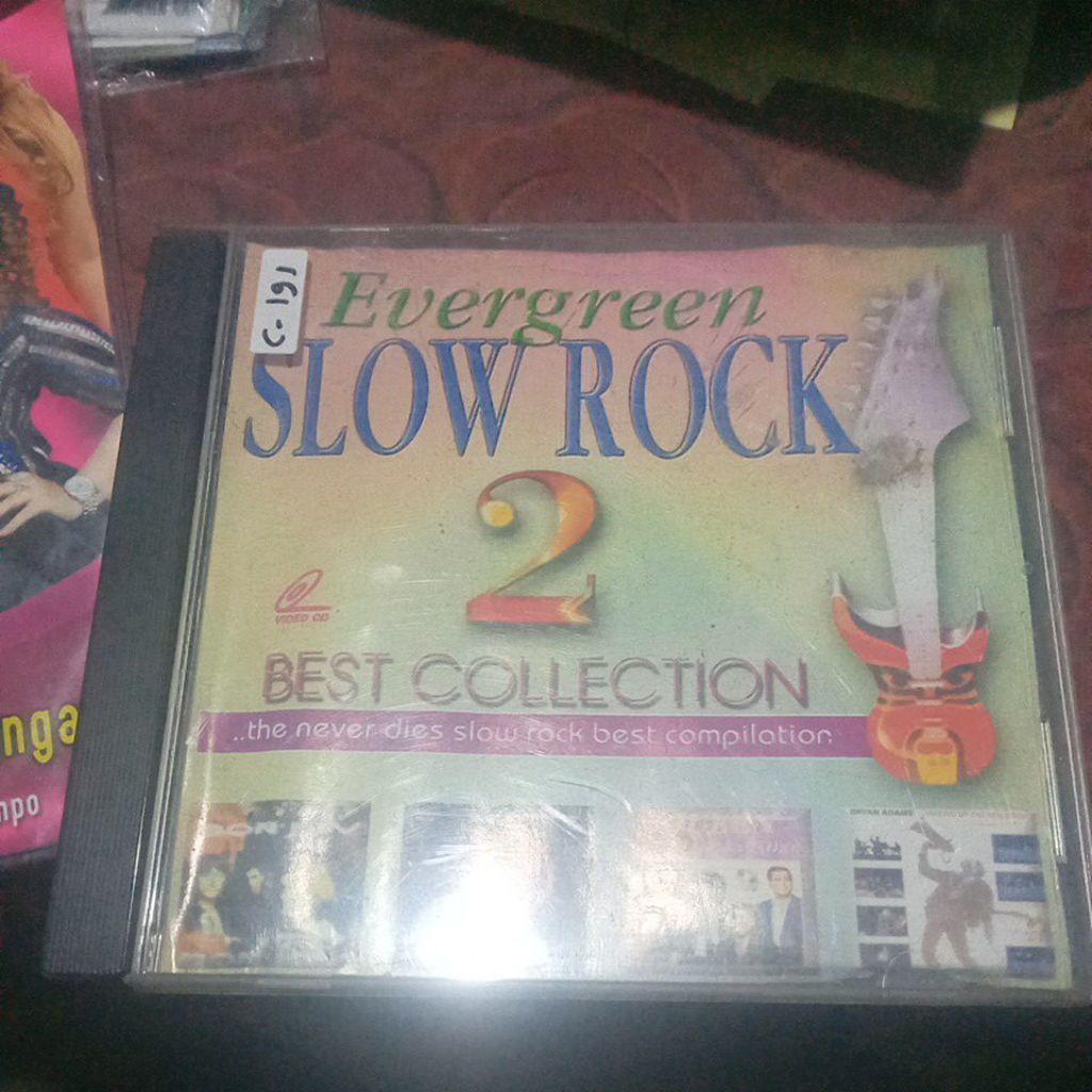 VCD EVERGREEN SLOW ROCK C-191