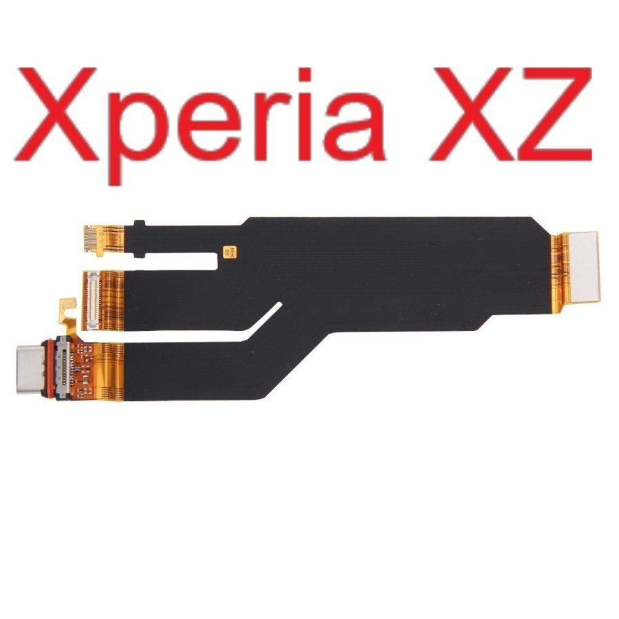 Flexibel Flexible Konektor Charger - Konektor LCD - Sony Xperia XZ / F8332 / F8331 / SO-01J / SOV34 