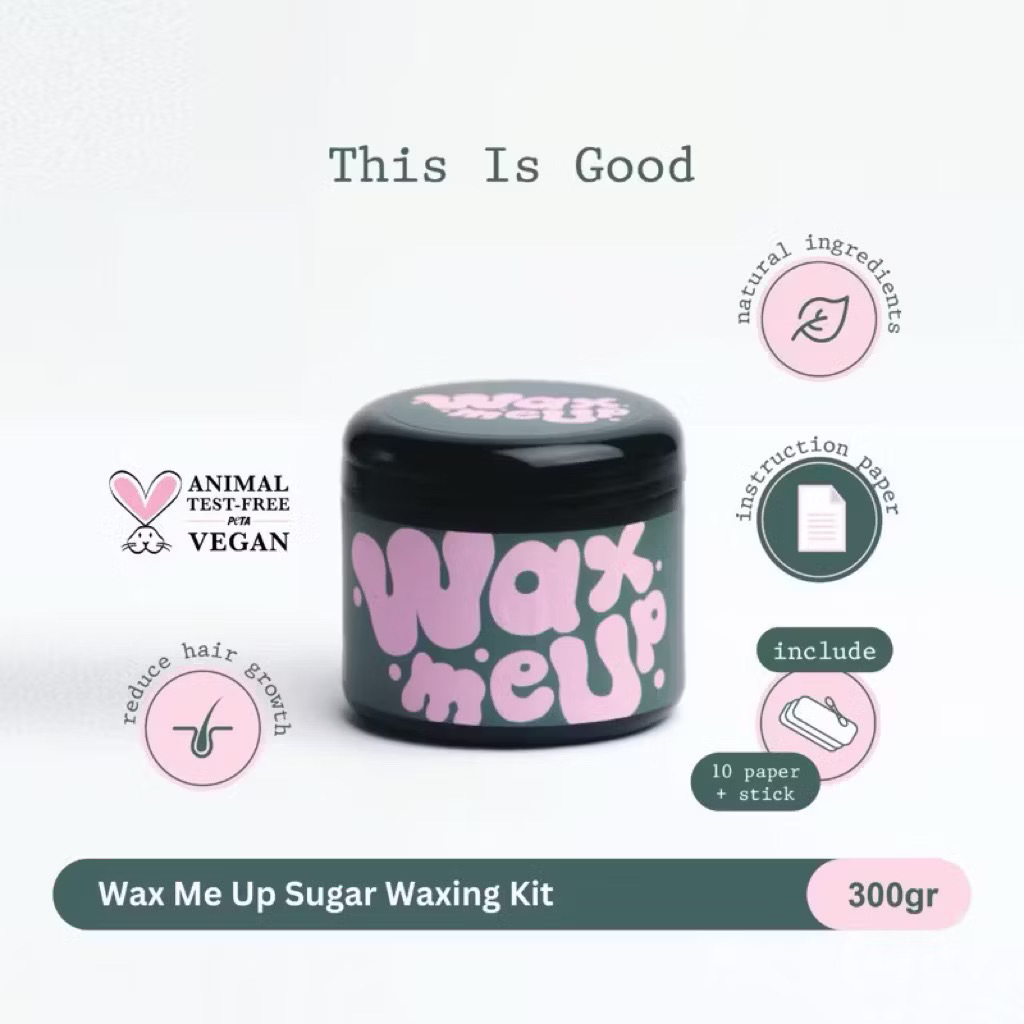 Sugar Wax Me Up Cold Sugar Wax / Waxing Ketiak /Waxing Kit By This Is Good