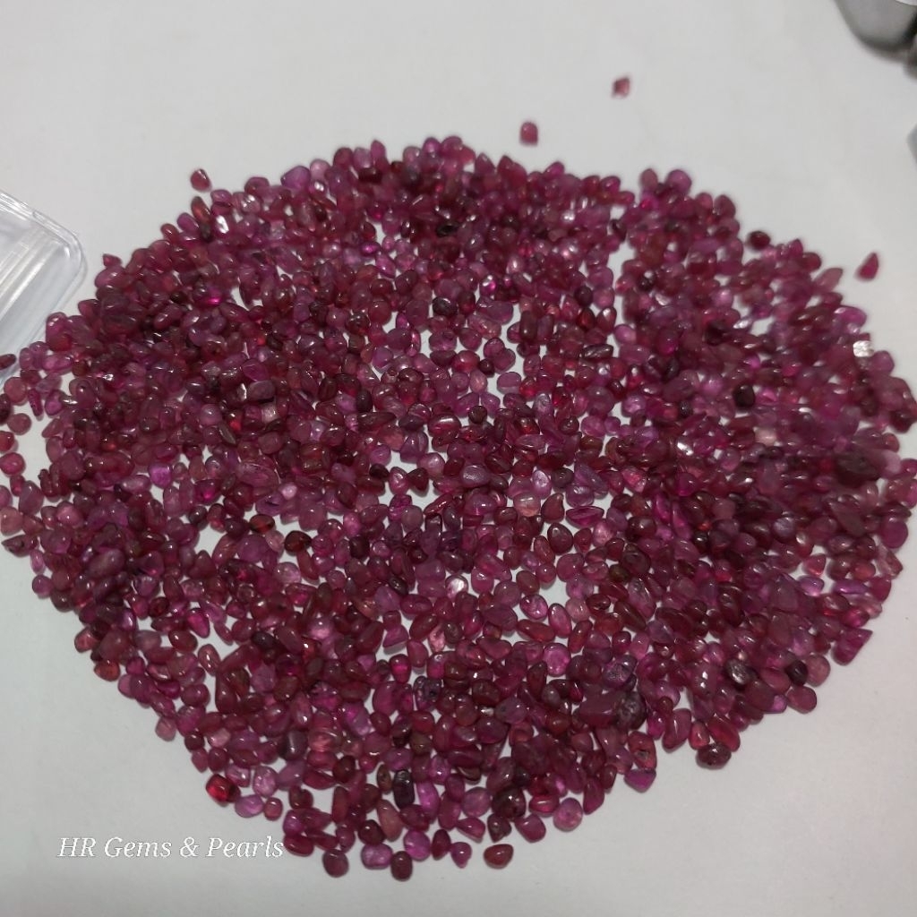 Ruby Perdagingan / Ruby Bahan kecil