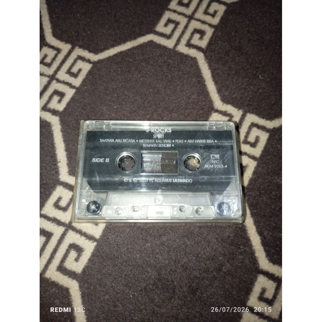 kaset pita jrock spirit hanya kaset